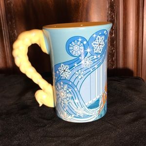 Elsa Frozen Mug from Disney.  Blue /White/ Yellow